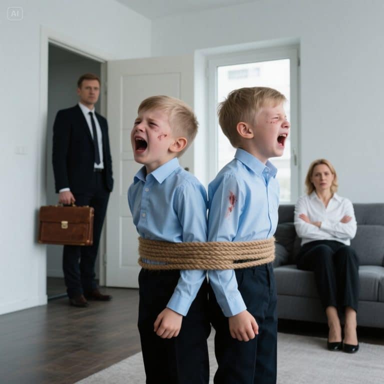 Cheguei em casa um dia mais cedo e encontrei meus filhos amarrados. O que descobri no diário secreto da minha esposa foi um pesadelo do qual não conseguíamos acordar.