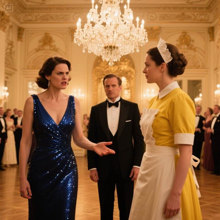 O milionário zombou dela, dizendo: “Se você dançar esta valsa, você se casará com meu filho”, sem saber que a humilde faxineira era, na verdade, uma campeã de dança prestes a lhe ensinar a lição de sua vida.