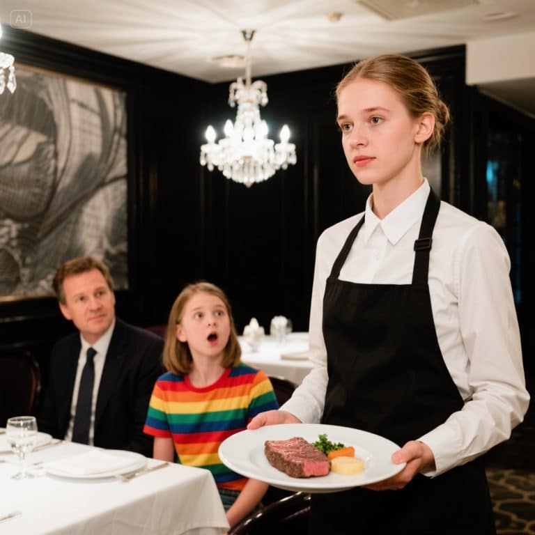 Minha filha de 10 anos descobriu o segredo da garçonete. Quando comprei o restaurante para salvá-la, descobri que era ela quem me salvaria de uma verdade ainda mais sombria.