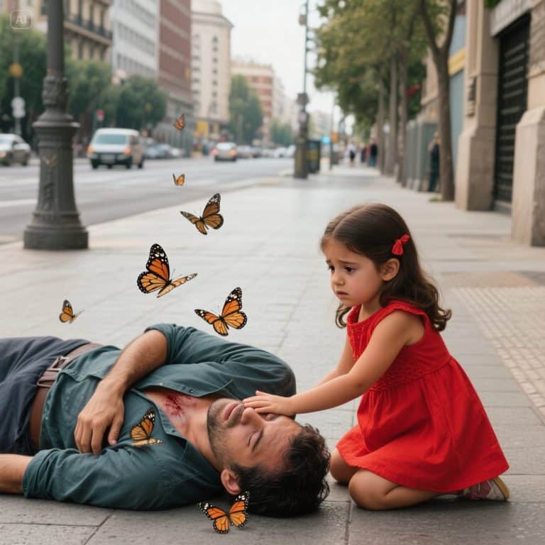 Desmaiei na rua e estava morrendo sozinho enquanto todos me ignoravam, mas uma garotinha salvou minha vida. Oito anos depois, descobri que ela era minha filha e que uma mentira cruel nos havia separado.
