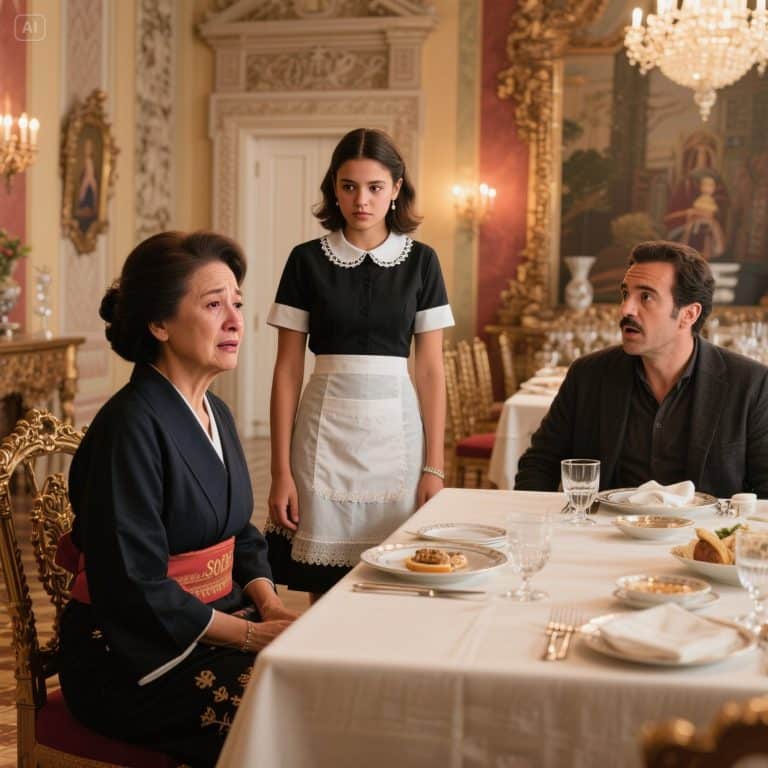 Humilharam-na por ser uma senhora japonesa idosa que não falava a língua deles, sem saber que a garçonete silenciosa entendia cada palavra e estava prestes a desencadear um inferno que mudaria sua vida para sempre.