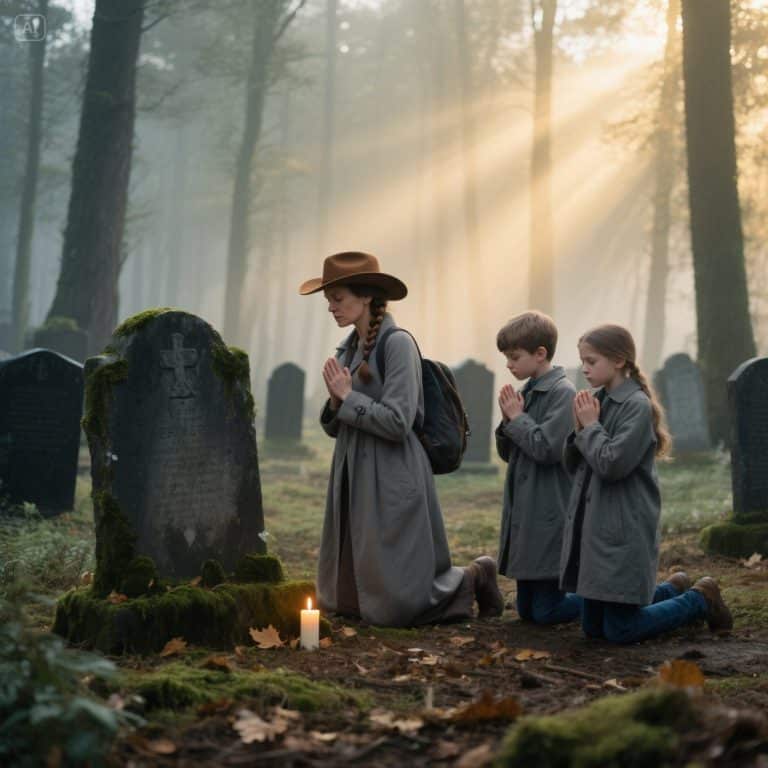 ELA FUGIU PARA AS MONTANHAS POR 30 ANOS PARA ESCAPAR DO SEU PASSADO, MAS NO DIA EM QUE ENTERROU SUA MÃE, DUAS GÊMEAS MISTERIOSAS APARECERAM AO LADO DO TÚMULO E SUSSURRARAM UM SEGREDO QUE NEM A MORTE PODERIA SILENCIAR.