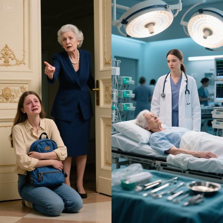 Ele me jogou na rua com uma mochila e 340 pesos. Sete anos depois, seu coração parou de bater e o bisturi que decidiria sua vida ou sua morte… estava em minhas mãos.