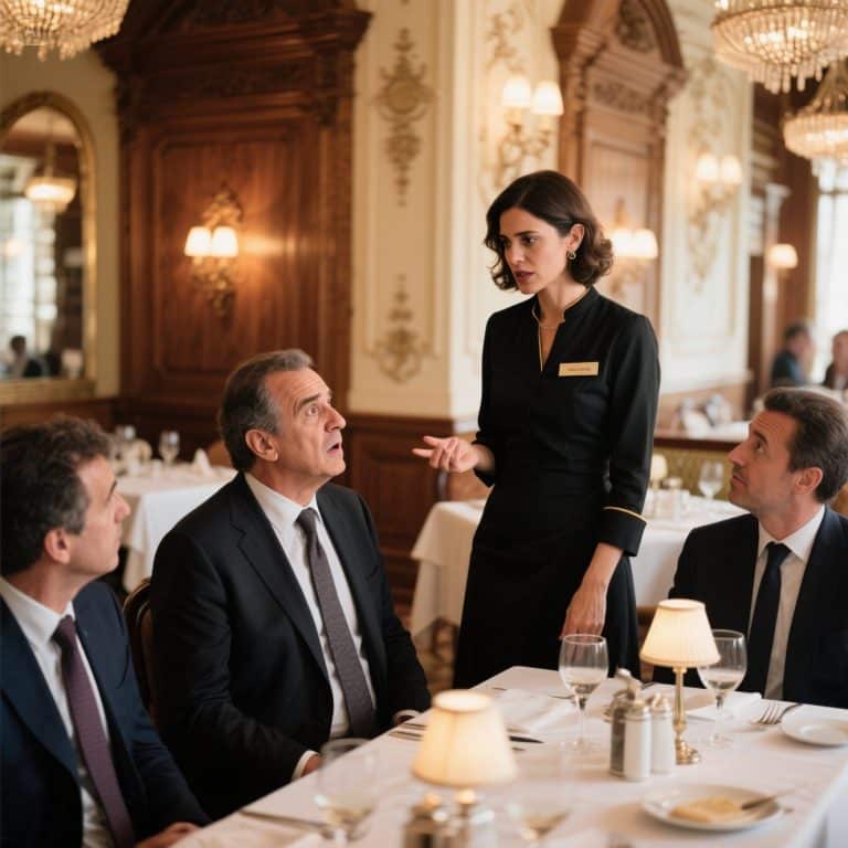 “Dou-lhe 100.000 euros se me servir em chinês” — o milionário humilhou uma garçonete sem imaginar que ela escondia um segredo capaz de destruir todo o seu império em uma única noite.