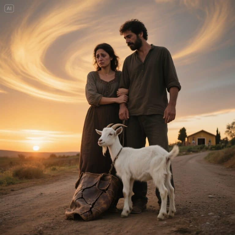 Seus filhos os abandonaram com uma cabra e uma mala velha, mas o segredo escondido naquela mala desencadeou uma vingança do destino que ninguém, muito menos eles, jamais previu.