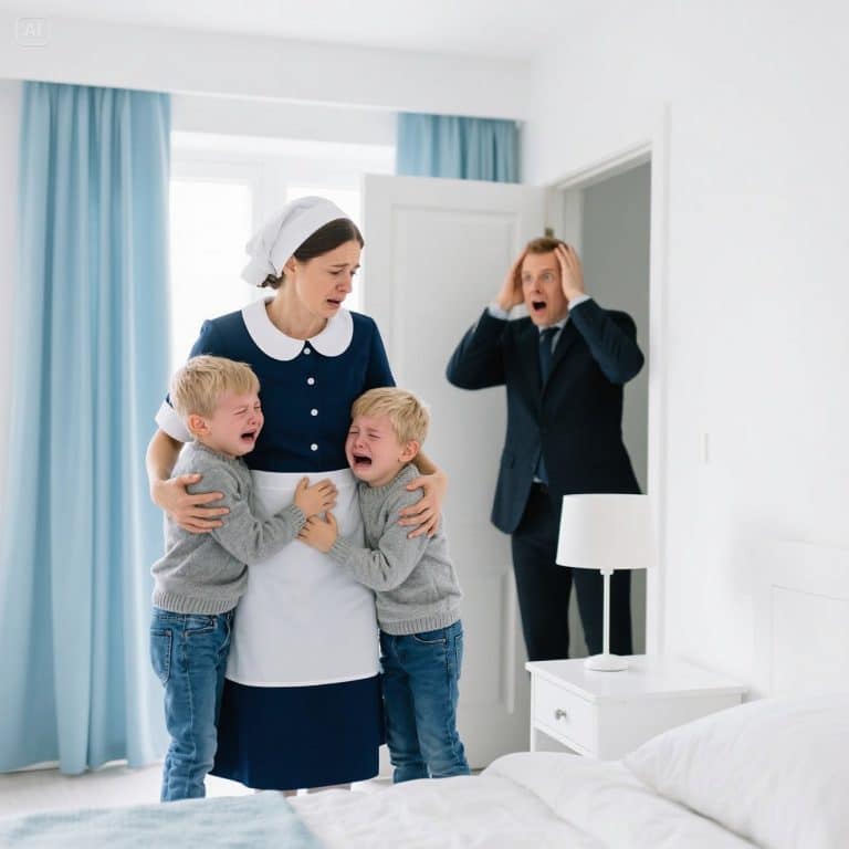 Minha esposa me disse que a babá estava mentindo, mas meus filhos a chamavam de “tia má”. Instalei câmeras para descobrir a verdade, e o que vi partiu meu coração: a mulher com quem eu estava dormindo era um monstro e estava destruindo a vida dos meus filhos.