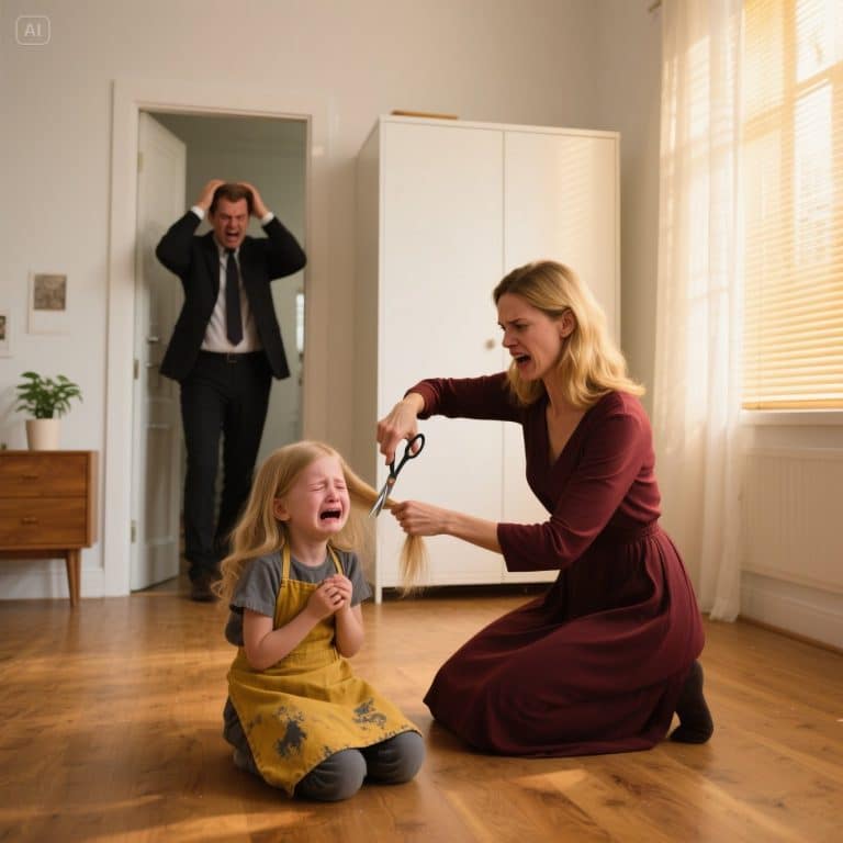 I returned home from a business trip to find my 7-year-old daughter with a shaved head, trembling with fear at the hands of her stepmother. What I discovered next was a nightmare of manipulation and cruelty, and I waged a silent war to save her. This is my story.