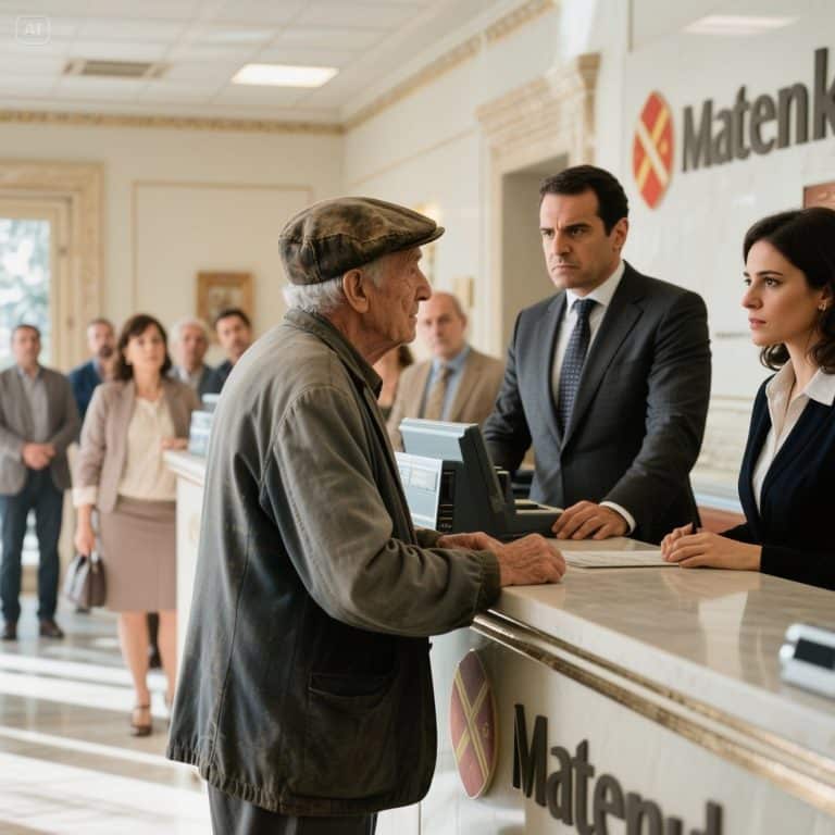 Humilharam-no no próprio banco por usar roupas esfarrapadas, sem que ninguém suspeitasse que ele era o dono multimilionário. A lição que ele lhes ensinou mudará para sempre a sua perspectiva sobre o mundo.