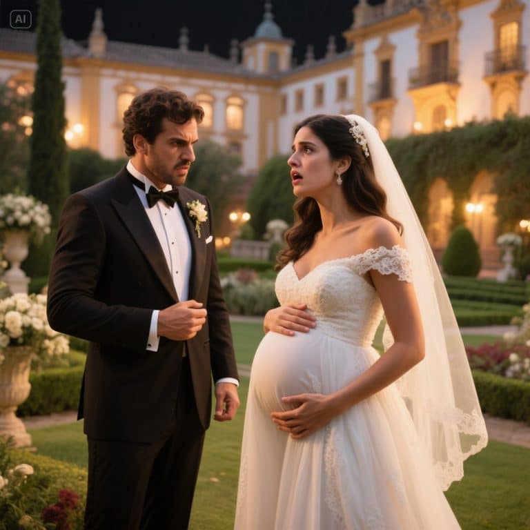 Meu marido milionário me deu um tapa na cara no nosso casamento quando eu estava grávida de sete meses. Eu não sabia que o pai dele, o CEO, tinha visto tudo pelas câmeras de segurança e que faria de tudo para me proteger do monstro que ele havia criado.