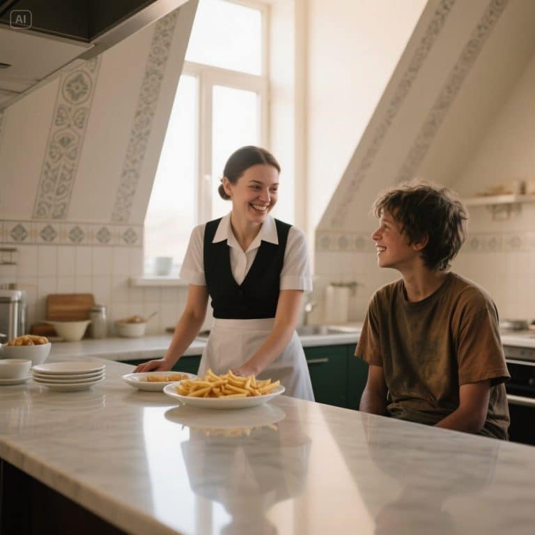EU ERA UM ÓRFÃO MORRENDO, UMA GARÇONETE ME SALVOU COM UM PRATO DE COMIDA. 20 ANOS DEPOIS, VOLTEI MILIONÁRIO E DESCOBRI O SEGREDO QUE NOS UNIA PARA SEMPRE.