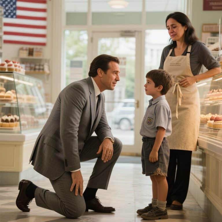 Eu era um bilionário de 45 anos que só dava valor ao lucro. Então, ouvi uma mãe solteira dizer ao filho de 7 anos que não tinha dinheiro para comprar o bolo de aniversário dele. Aceitei ser o herói, mas o que aquele garoto me disse acabou salvando minha vida e me custando tudo o que eu achava que valorizava.