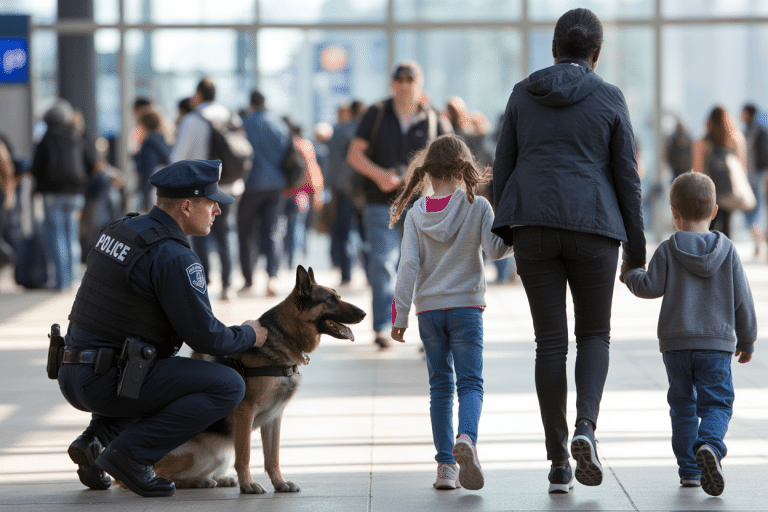 Menino negro deu sinal silencioso para cão policial – o que ele encontrou em seguida chocou a todos