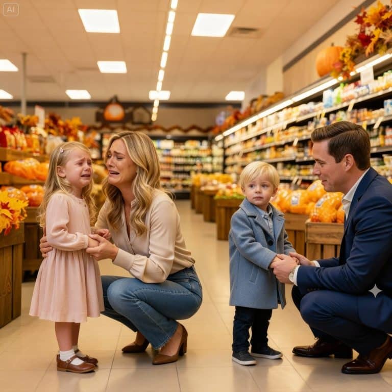 „PAPA, SIE KANN IHREM KIND KEINEN THANKSGIVING-TRUTHAHN KAUFEN“, DANN LÄSSTE DER CEO DIE ALLEINSTEHENDE MUTTER IN TRÄNEN ZURÜCK …