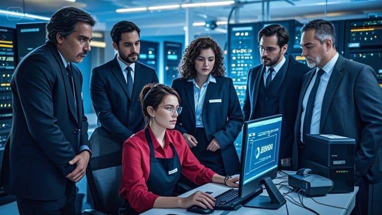 Le PDG a perdu tout espoir lorsque le système est tombé en panne, mais a choqué tout le monde lorsque la serveuse a réussi à le réparer.