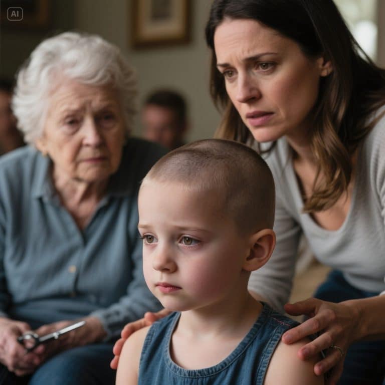 Minha nora raspou a cabeça da minha neta de cinco anos, e eu a chamei de monstro. Quando ela implorou para que eu a ouvisse, descobri uma verdade dolorosa que quase destruiu nossa família.