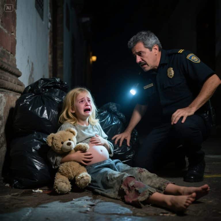 OFICIAL ENCUENTRA NIÑA ENTRE BOLSAS DE BASURA. LO QUE ELLA SUSURRA HACE QUE SU SANGRE SE HIELE Y LO CAMBIA TODO.