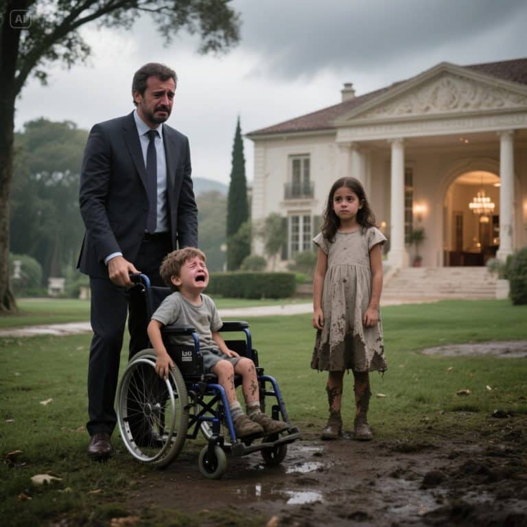 ESCÁNDALO: Millonario humilla a niña de 6 años que salvó a su hijo discapacitado. La respuesta del niño paralizó a toda la ciudad.