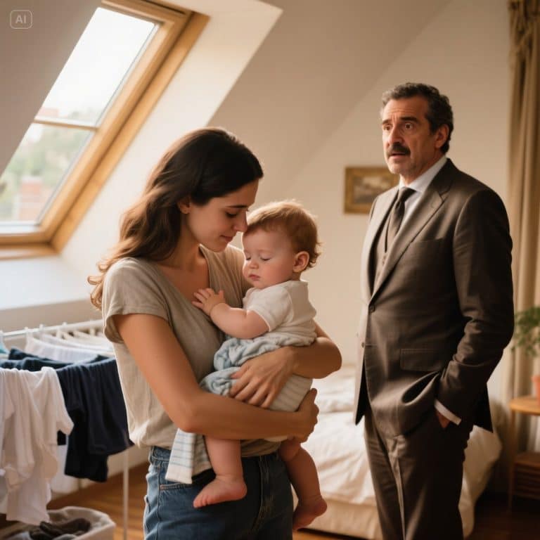 O BEBÊ QUE NINGUÉM CONSEGUIA TOCAR: Ele rejeitou 8 babás de elite, mas o primeiro beijo do herdeiro bilionário não foi para o pai… foi para a faxineira.