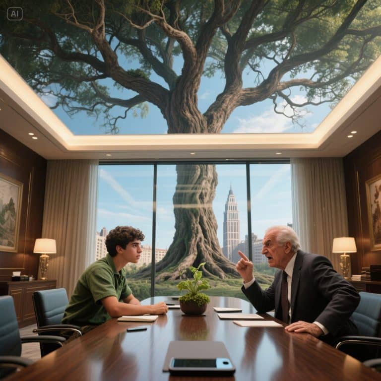 “¡NO INTERRUMPAS, JARDINERO!” Me gritó el magnate. Segundos después, usé su propio idioma para exponer la mentira que le costaría 20 millones.