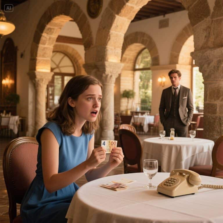 LA HUMILLARON POR TENER SOLO 4€: La hija de la criada, sola en el restaurante más caro de la ciudad. Pero no sabía que el hijo del multimillonario la observaba… y estaba a punto de cambiarlo todo.