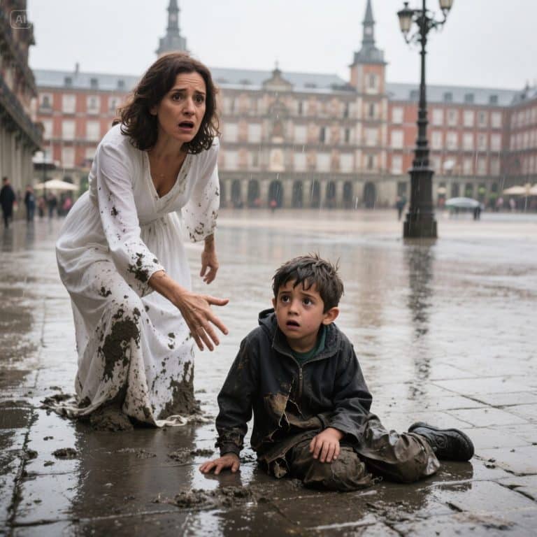 El traje de 100.000 euros que manchó mi hijo perdido: El día que empujé a mi propio niño en la calle sin saber quién era