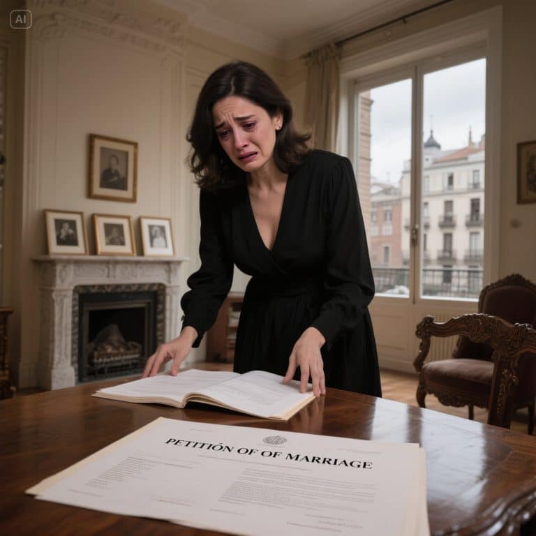 Meu marido entrou com o pedido de divórcio no dia do funeral do meu pai para ficar com a fortuna dele, mas ele não sabia que o testamento continha uma “cláusula venenosa” de 30 milhões de euros que o deixaria completamente arruinado e desonrado.