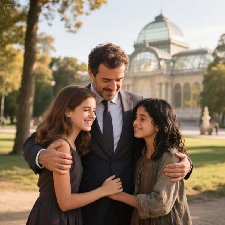 El Secreto de un Millonario de Madrid que Hizo Hablar a su Hija Silenciosa: La Niña Mendiga que Desveló la Traición y Cambió una Vida para Siempre