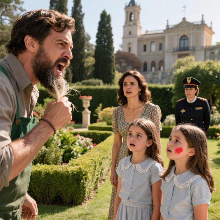 Um milionário suspeita da sua nova esposa e disfarça-se de jardineiro. O que ele vê na sua própria cozinha muda tudo. Quando tira o disfarce à vista de todos, a justiça é rápida e implacável.