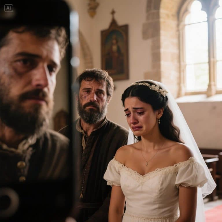 “I now pronounce you husband and wife.” They forced her to marry the ugliest man in the kingdom, unaware that the king himself was hiding under the disguise.