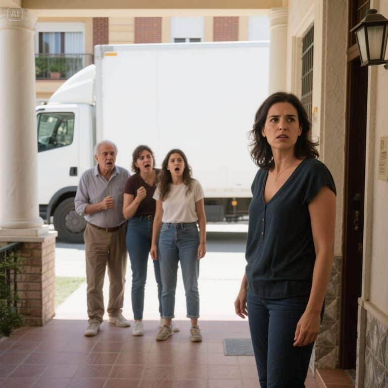 Cheguei do trabalho e encontrei estranhos se mudando para minha casa. Quando vi quem estava por trás de tudo aquilo, meu mundo desmoronou e tive que tomar a decisão mais difícil da minha vida.