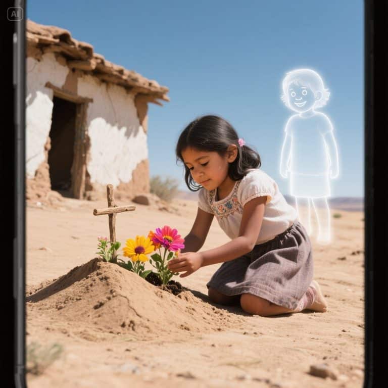 TENÍA 5 AÑOS CUANDO NOS ABANDONARON EN EL DESIERTO. Vi morir a mi hermanito en mis brazos. En su tumba, planté semillas. Lo que floreció fue un milagro que nadie, ni siquiera ella, pudo ignorar.