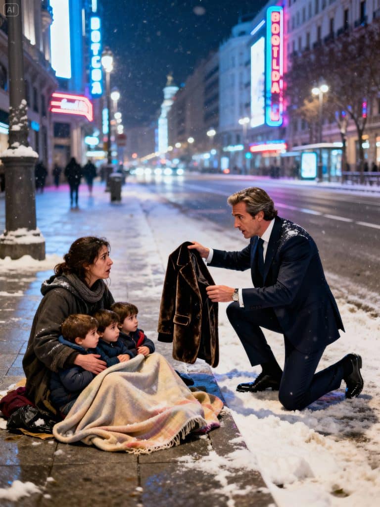 Ele abandonou a esposa há oito anos. Hoje, encontrou-a na rua com três crianças idênticas a ele. O que descobriu virou seu mundo de cabeça para baixo.