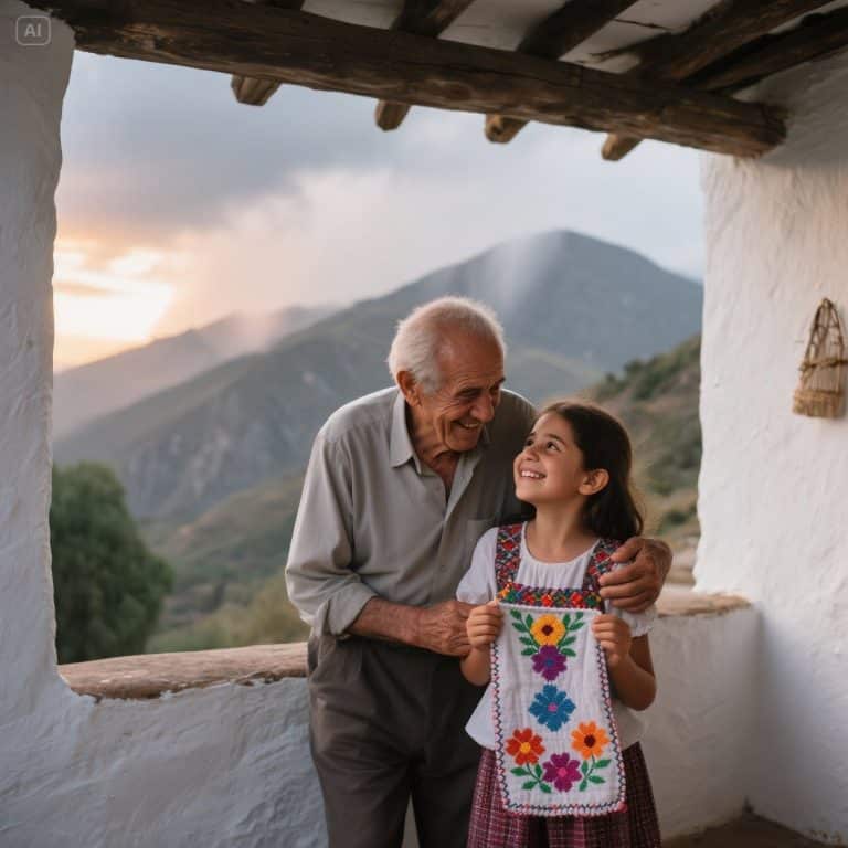 UN LLANTO EN LA TORMENTA: El anciano arriero que lo arriesgó todo por una niña, y el milagro inesperado que salvó su tierra del embargo.