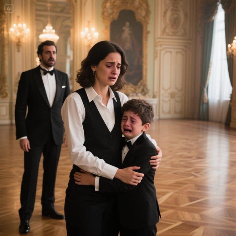 TENÍA 3€ Y ESTABA DESESPERADA. ENTONCES, EL HIJO MUDO DEL JEFE MÁS PODEROSO DE MADRID CORRIÓ HACIA MÍ GRITANDO “MAMÁ”. LO QUE PASÓ DESPUÉS DESAFIÓ TODA LÓGICA.