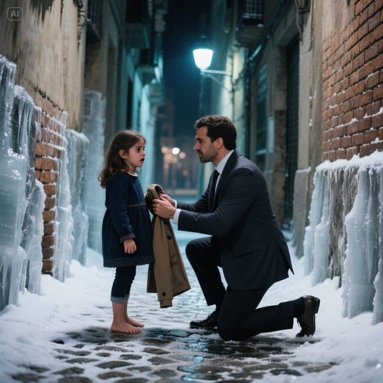 “¡No vuelvas sin comida!” La abandonó descalza en la tormenta. Lo que pasó después te helará la sangre más que la nieve.