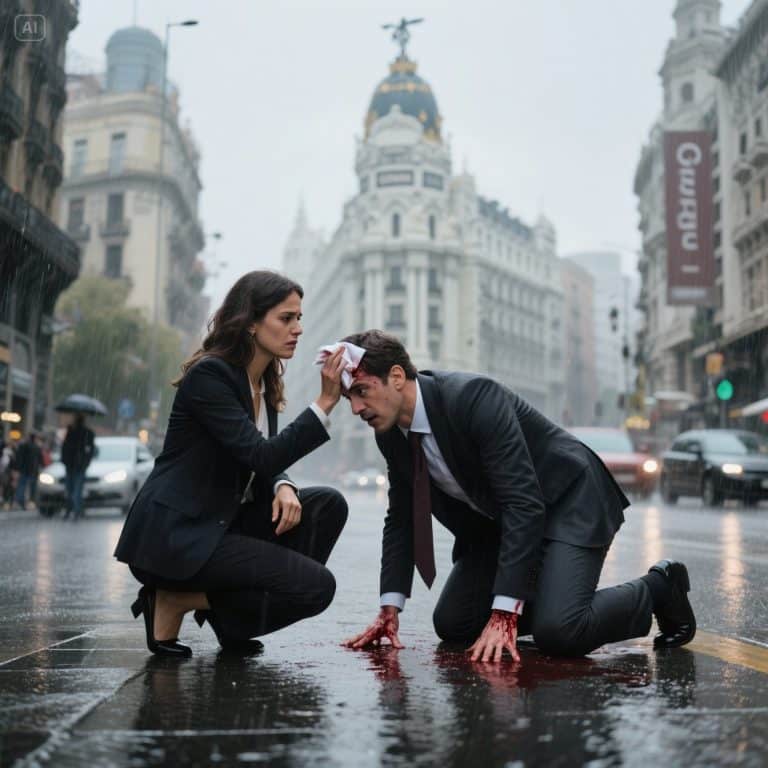 LA DESPIDIÓ POR LLEGAR TARDE. No la dejó explicar que salvaba la vida de un hombre. Minutos después, ese hombre entró… y era su JEFE. Lo que hizo paralizó la oficina.