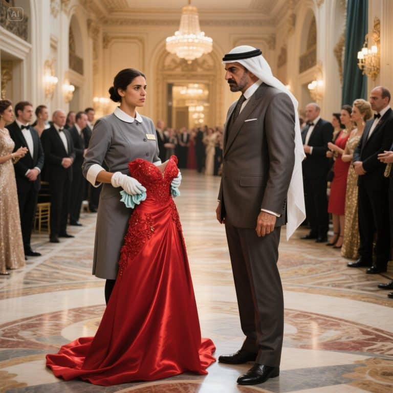 “VOCÊ VAI SE CASAR COMIGO SE ENTRAR LÁ”: O magnata zombou da faxineira. Trinta dias depois, ela arruinou a vida dele com um simples vestido.