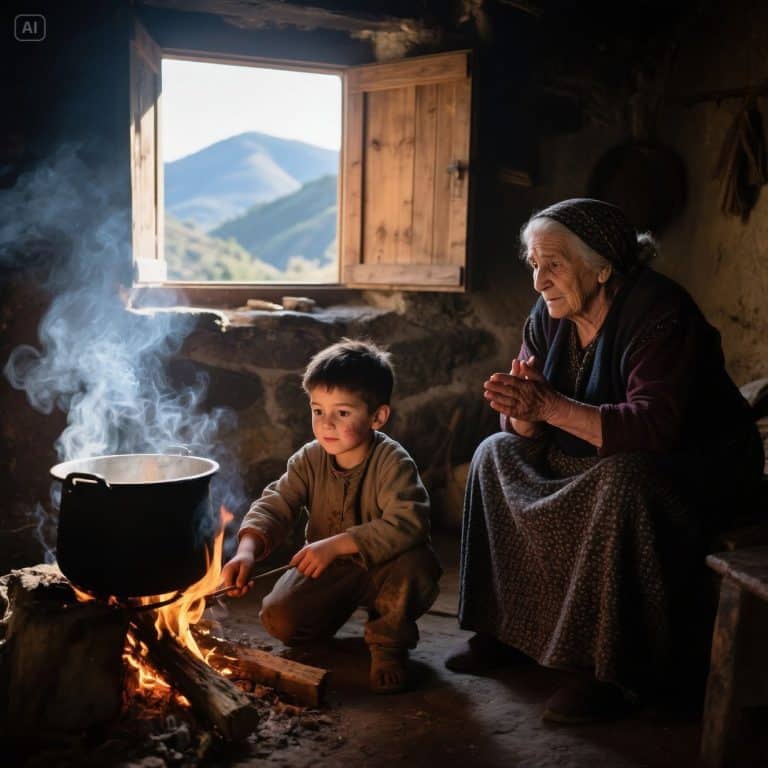 “Mamãe, guardei um pouco de sopa para você, caso volte.” A história do menino de 5 anos abandonado nas montanhas de Alpujarra que acendeu uma fogueira para salvar uma senhora idosa de seu algoz. O que aconteceu em seguida vai te arrepiar.