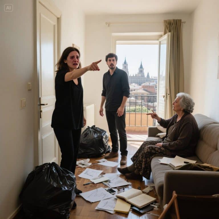 ¡QUERIDA SUEGRA, HAZME UN FAVOR: COGE A TU QUERIDÍSIMO HIJO Y LÁRGATE DE MI PISO! LA NOCHE QUE MI MUNDO SE ROMPIÓ Y DECIDÍ NO VOLVER A SER LA VÍCTIMA.