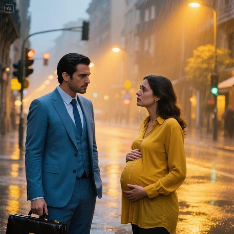 “LA MUERTE DE SU NOVIO ME HIZO RICO, Y SU HIJA ME SALVÓ LA VIDA”: El impactante secreto que unió a un magnate de 60 años y a una joven madre sin hogar.