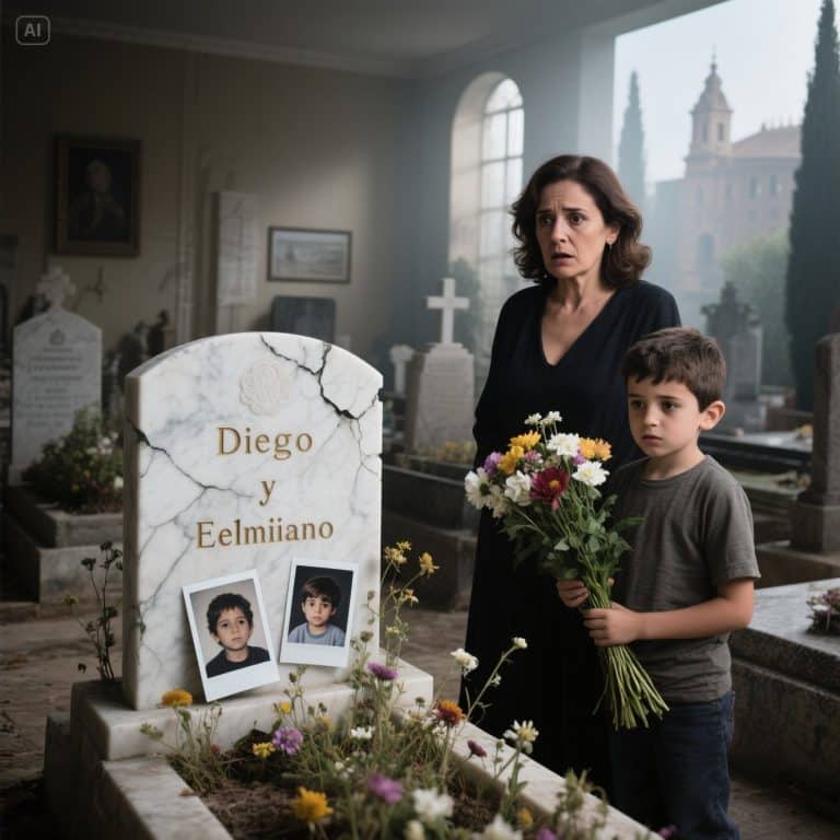 “Essas crianças não estão mortas”, sussurrou o menino no cemitério. Meu mundo parou. O túmulo dos meus filhos estava vazio, e a verdade era mais aterradora que a própria morte.