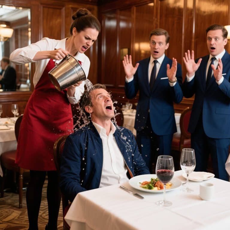 HUMILLÓ a la camarera frente a todos sin saber quién era realmente. Cuando ella reveló su identidad, el restaurante entero enmudeció y su imperio de 2.000 millones tembló.