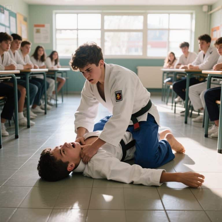 LO DERRIBÓ SIN UN SOLO GOLPE. LO QUE HICE DESPUÉS CAMBIÓ LAS REGLAS DEL JUEGO EN ESE INSTITUTO DE SEVILLA PARA SIEMPRE.