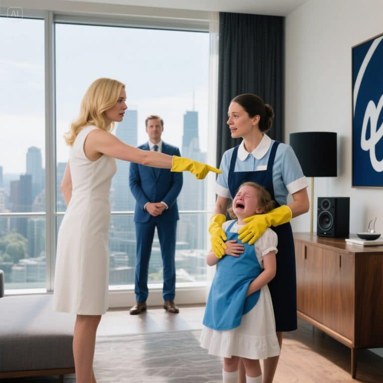 A empregada doméstica descobriu o celular escondido do milionário. O que ela leu nas mensagens não só salvou a garota esquecida, como mudou nosso destino para sempre.