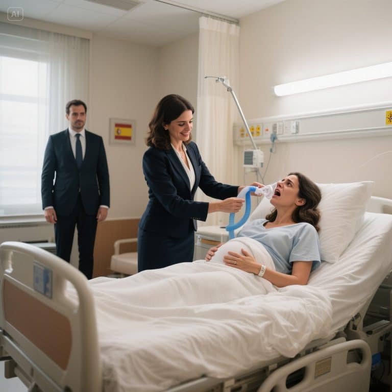 LA AMANTE SE HIZO PASAR POR ENFERMERA PARA CORTAR EL OXÍGENO DE LA ESPOSA EMBARAZADA DEL DIRECTOR EJECUTIVO. ÉL OBSERVABA EN SILENCIO, PERO AMBOS IGNORABAN EL SECRETO QUE LOS DESTRUIRÍA: ELLA ERA LA HIJA DEL MULTIMILLONARIO DUEÑO DEL HOSPITAL.