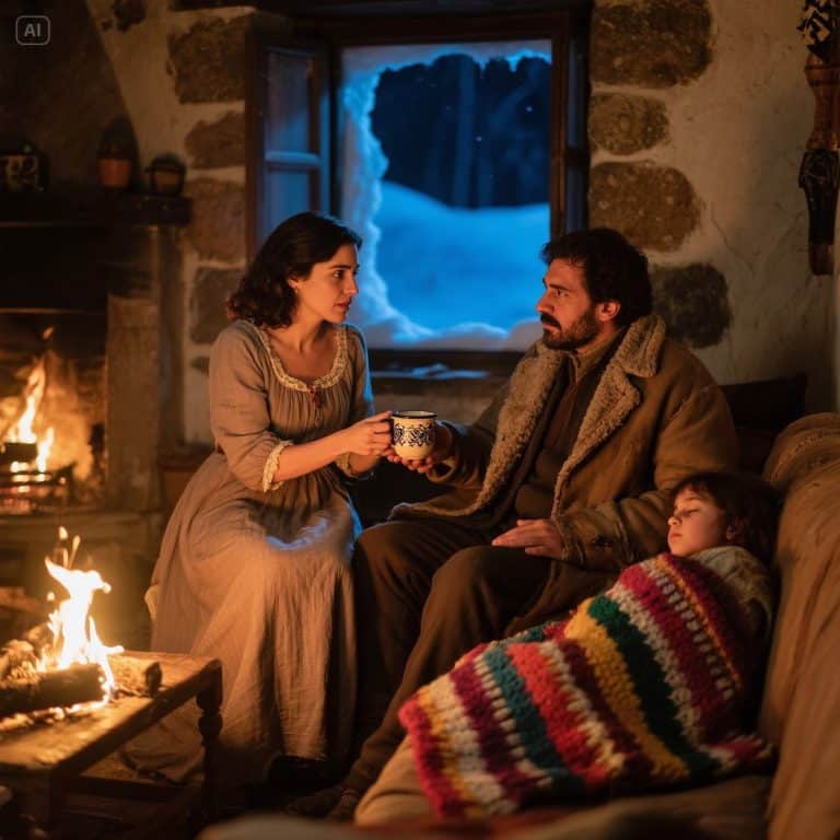 Uma mulher pobre arrisca seu último pedaço de pão para salvar um pai desesperado na pior nevasca do século, sem saber que esse ato de bondade lhe devolveria a vida multiplicada por mil pelas mãos do homem mais rico da Espanha.