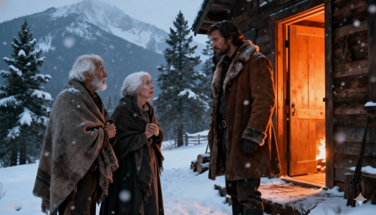 Un vieux couple demande : « Nous n&rsquo;en pouvons plus, pouvons-nous rester une nuit ? » – L&rsquo;intervention du montagnard a choqué la ville.