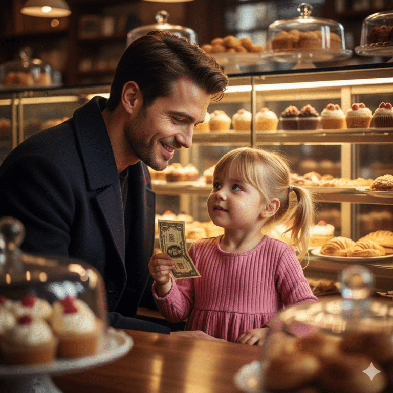 La pauvre petite fille n&rsquo;avait que 5 dollars pour acheter un gâteau d&rsquo;anniversaire à sa maman, jusqu&rsquo;à ce qu&rsquo;un PDG solitaire entre dans la pièce.