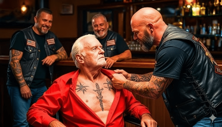 Des motards s&rsquo;en prennent à un vétéran handicapé âgé — 20 minutes plus tard, des Navy SEALs arrivent.