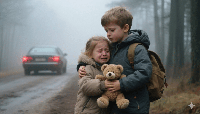 Deux frères abandonnés par leurs parents sous une pluie glaciale. Mais la suite des événements a tout changé.